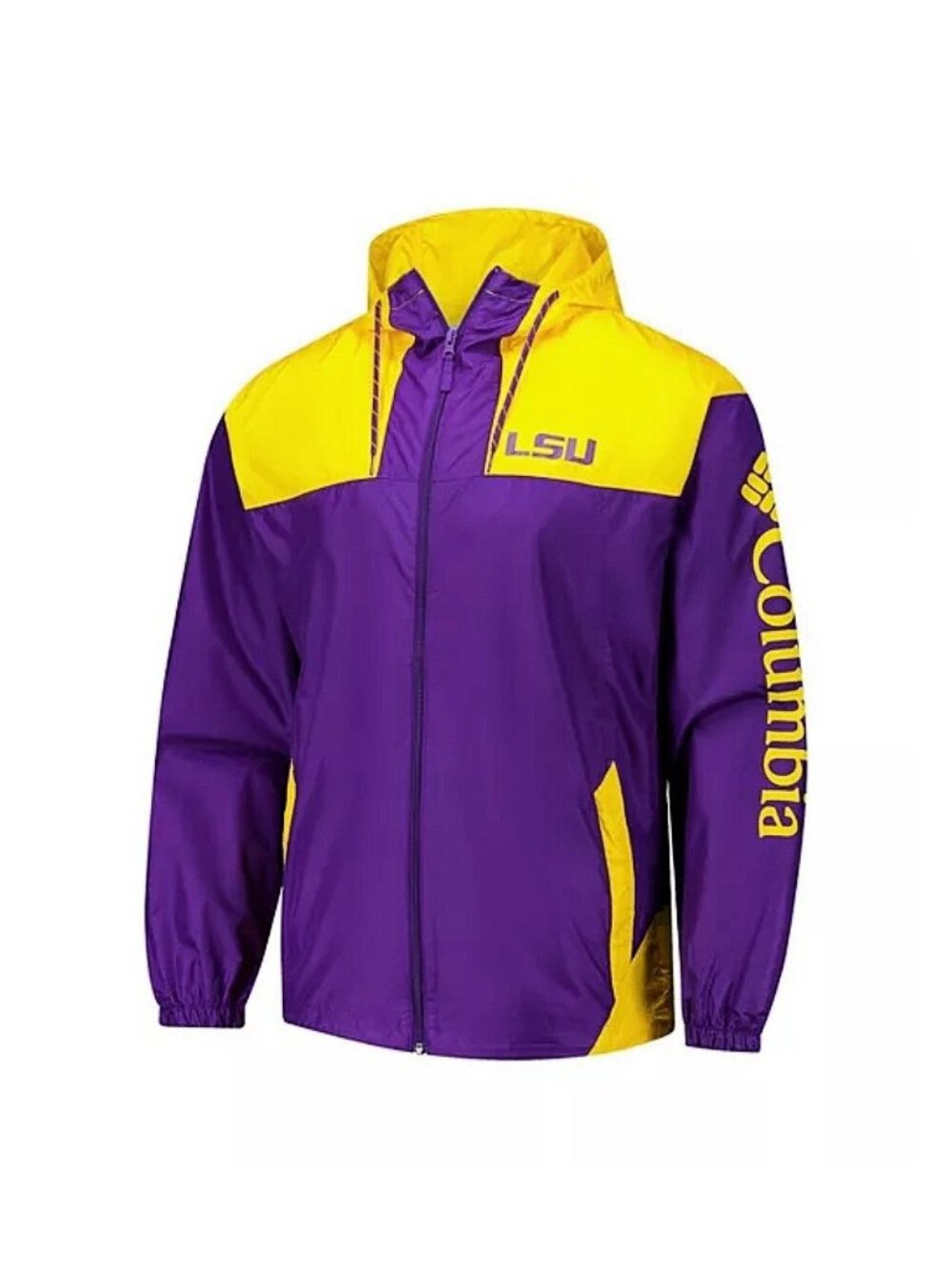 LSU Tigers Purple Flash Challenger Light Weight Jacket